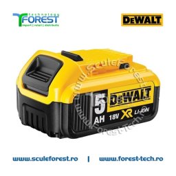 Acumulator DeWalt DCB184-XJ, 18V, 5.0Ah, Li-Ion SculeForest.ro