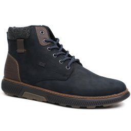 Ghete barbati bleumarin velur, B3343-15