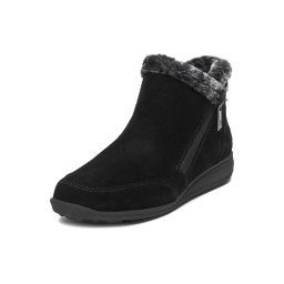 Botine dama Rieker 47256-00 din piele intoarsa