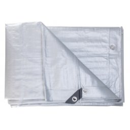 PRELATA 150G/MP 8X12M - ARGINTIU