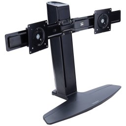 Suport de Birou Ergotron Neo-Flex Dual Monitor Lift Stand Max 24Inch / 15.4KG Negru
