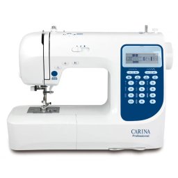 Masina de Cusut Carina PROFESSIONAL 197 Cusaturi Ecran LCD Alb/Albastru