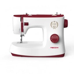 Masina de Cusut Mecanica Necchi K417A 17 Programe de Cusaturi Butoniera Automata in 4 Pasi Alb/Rosu