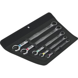 Wera 6007 Joker 5 Set 1 combination ratchet wrench set, 5 pieces, wrench with holding function