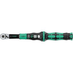 Wera torque wrench with reversible ratchet Click-Torque Lock A 5 black/green, 1/4" drive, 2.5 to 25 Nm