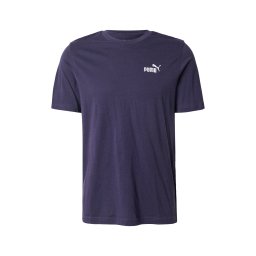 PUMA Tricou funcțional 'Ess No. 1' bleumarin / alb