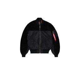 ALPHA INDUSTRIES Geacă de primăvară-toamnă portocaliu / negru / alb