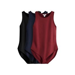 The Set Body bleumarin / roşu închis / negru