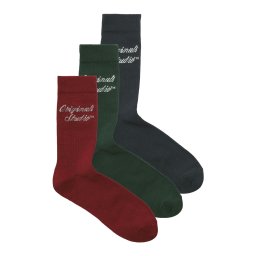 JACK & JONES Șosete 'JACNORREBRO' albastru marin / verde pin / roșu vin / alb