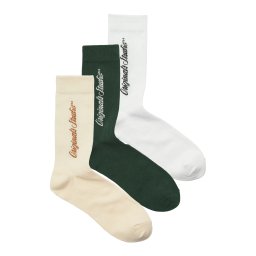 JACK & JONES Șosete 'JACNORREBRO' verde pin / negru / alb / alb lână