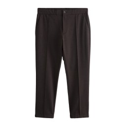 Next Pantaloni cu dungă 'Smart' ciocolatiu