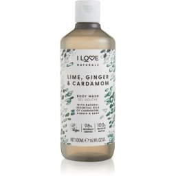 I Love Naturals Lime, Ginger & Cardamom gel de duș 500 ml