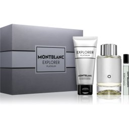 Montblanc Explorer Platinum set cadou pentru bărbați