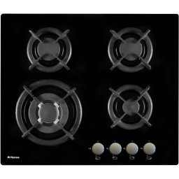 Plita gaz incorporabila Hansa BHGI63112035, suport vitroceramic, 4 arzatoare (1x4cm, 2x6.5cm, 1x9c