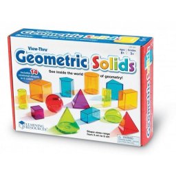 Forme geometrice transparente si colorate