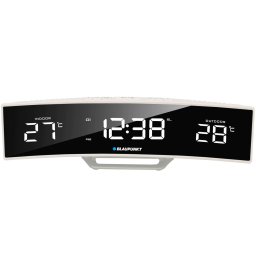 Ceas cu radio Blaupunkt CR12WH, Termometru, Alb