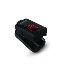 Pulsoximetru ECO001, Plastic, 35%-100%, 86Pa-106Pa, Negru