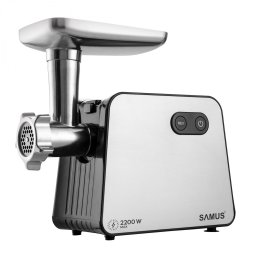 Masina de tocat Samus SMT-2200X, 2200W, negru-inox