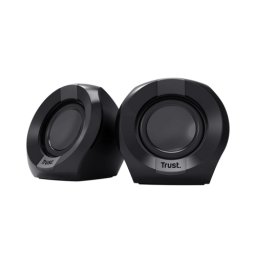 Boxe Trust Polo 2.0, 8W, Negru