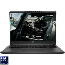 Laptop MSI Gaming 16'' Stealth 16 Mercedes AMG A1VGG, QHD+ 240Hz, Procesor Intel® Core™ Ultra 9 185H (24M Cache, up to 5.10 GHz), 32GB DDR5, 2TB SSD, GeForce RTX 4070 8GB, Win 11 Home, Gri (INT Keyboard)