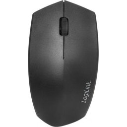 MOUSE wireless Logilink, Pt. PC sau NB, Bluetooth 4.1 + 2.4GHz, Optic, 1200 dpi, Butoane-scroll 3-1, Ergonomic, Negru, "ID0191