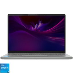 Laptop Lenovo IdeaPad Slim 5 14IRH10, Procesor Intel® Core™ i5-13420H, Display 14" WUXGA (1920x1200), IPS, Memorie RAM 32GB DDR5, Capacitate 1TB SSD, Placa video integrata Intel® UHD Graphics, No OS, Luna Grey (INT Keyboard)