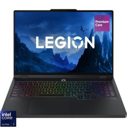 Laptop Gaming Lenovo Legion Pro 5 16IAX10, Procesor Intel® Core™ Ultra 7 255HX, 16" WQXGA (2560x1600), OLED, 165Hz, Memorie RAM 32GB DDR5, Capacitate 2TB SSD, Placa video dedicata NVIDIA® GeForce RTX™ 5060 8GB GDDR7, No OS, Eclipse Black (INT Keyboa