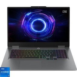 Laptop Gaming Lenovo LOQ 17IRX10, Procesor Intel® Core™ i7-13650HX, Display 17.3" Full HD (1920x1080), IPS, 165Hz, Memorie RAM 24GB DDR5, Capacitate 1TB SSD, Placa video dedicata NVIDIA® GeForce RTX™ 5060 8GB GDDR7, No OS, Luna Grey (INT Keyboard)