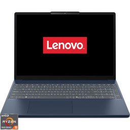 Laptop Lenovo IdeaPad Slim 3 15ARP10, Procesor AMD Ryzen™ 5 7535HS, Display 15.3" WUXGA (1920x1200), IPS, Memorie RAM 16GB DDR5, Capacitate 512GB SSD, Placa video integrata AMD Radeon™ 660M Graphics, No OS, Cosmic Blue (INT Keyboard)