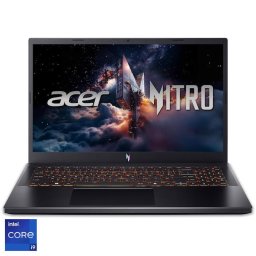 Laptop Gaming Acer Nitro V15 ANV15-52-95UT cu procesor Intel® Core™ i9-13900H, Display 15.6" Full HD (1920x1080), IPS, 165Hz, Memorie RAM 32GB DDR4, Capacitate 1TB SSD, Placa video dedicata NVIDIA® GeForce RTX™ 5060 8GB GDDR7, No OS, Obsidian Black
