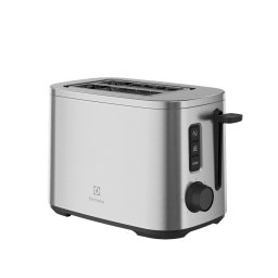 Prajitor de paine Electrolux Create 5 E5T1-4ST, 800 W, timer digital cu afisare timp ramas, 7 niveluri de rumenire, tavita firimituri detasabila, full inox