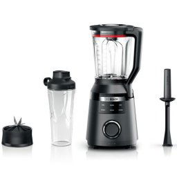 Blender Bosch MMB6654B, 1800 W, lame ProSepeed, Smart Detect, 45000 rpm, 2 L, cana Tritan, 6 programe, Negru