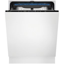 Masina de spalat vase incorporabila Electrolux EEM48221L, 14 seturi, 8 programe, Clasa E, Motor Inverter, TimeBeam, QuickSelect, SatelliteClean, AirDry, MaxiFlex, 60 cm, Alb