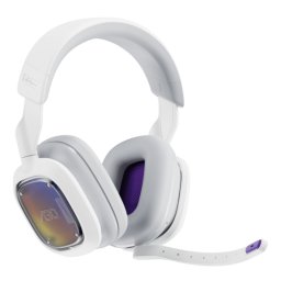 Casti Gaming Wireless Logitech Astro A30, Multiplatforma PS/PC, Lightspeed, Bluetooth, Alb