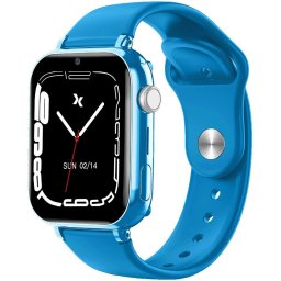 Ceas Inteligent pentru copii Maxcom FW59 Kiddom, 4G, GPS, Buton SOS, Albastru