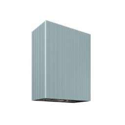 Hota decorativa GLOBALO LOWIO 60.1, integrata in dulap cu fronturi riflate BL/MINT, clasa energetica A+, capacitate de absorbtie 720 mc/h, 4 trepte, Verde menta