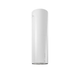 Hota tip Insula Globalo, Cylindro Isola 39.7, clasa energetica B, capacitate de absorbtie 742 mc/h, 4 trepte, Alb