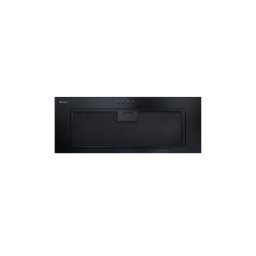 Hota incorporabila Globalo Melavio 60.1, clasa energetica C, latime 60, adancime 23 cm, gama de viteza 3 si boost, capacitate maxima 562 m3 /h, Neagra