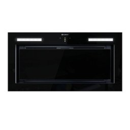 Hota incorporabila touchless/control fara atingere GLOBALO LUMOTION 60.1, clasa energetica B, latime 60cm, adancime 28, 5cm, 3 viteze si boost, randament max. 545 mc/h, silentioasa 47 dB, Negru