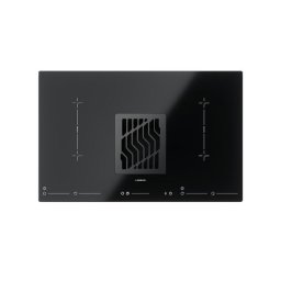 Plita vitroceramica cu inductie si hota incorporata GLOBALO LANILIA VILIO 80.1, clasa energetica A+, latime 81,2 cm, adancime 52 cm, Touch Control, eficienta max. 620 m3 /h, Negru