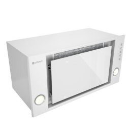 Hota incorporabila Globalo Desolero 60.2, clasa energetica B, latime 55, adancime 27,8 cm, control manual, interval de viteza 3, randament maxim 525 m3/h, Alb