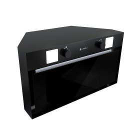 Hota incorporabila Globalo Spedtero 60.2, clasa energetica B, latime 60 cm, adancime 30 cm, comenzi cu butoane, interval de viteza 3 trepte, capacitate maxima de absortie 570 m3/h, Neagra