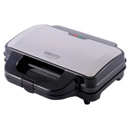 Sandwich maker XL Camry CR 3054, 1300 W, Placi anti-aderente, Picioare anti-alunecare Argintiu/Negru