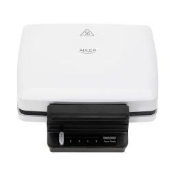 Aparat de facu vafe Adler AD 3085, 1800 W, Alb
