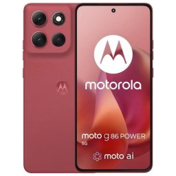 Telefon mobil Motorola Moto G86, 5G, 6.67 inch, 12GB RAM, 256GB, Dual SIM, Chrysanthemum (Roz inchis)