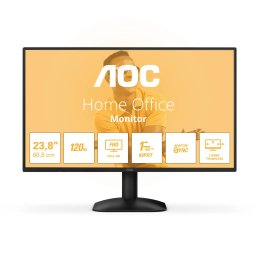 Monitor IPS LED AOC 24B31H, 23.8 inch, Full HD 1920 x 1080, VGA, HDMI, 120 Hz, 1 ms, Negru