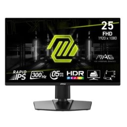 Monitor Gaming Rapid IPS LED MSI MAG 24.5" 255PXF, Full HD 1920 x 1080, HDMI, DisplayPort, Boxe, Pivot, 300 Hz, 0.5 ms Negru