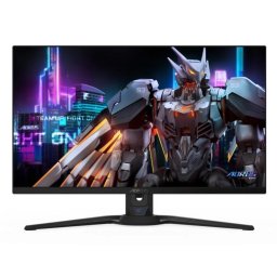 Monitor Gaming QD-OLED GIGABYTE AORUS 27" FO27Q5P, QHD (2560 x 1440), HDMI, DisplayPort, MiniDisplayPort, Boxe, Pivot, 500 Hz, 0.03 ms, Negru