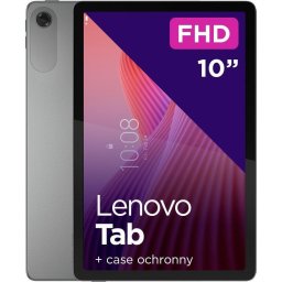 Tableta Lenovo Tab, 10.1", 4G LTE, 4GB RAM, 64GB, Mediatek Helio G85, Wi-Fi, Android 14, Gri