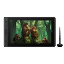 Tableta grafica Huion Kamvas Pro 16, cu Display, Suport Tableta, Presiune 8192, 5080 lpi, 344.16 x 193.59 mm, USB, Negru